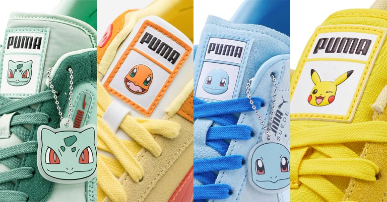 Pokémon x PUMA Collection Officially Revealed