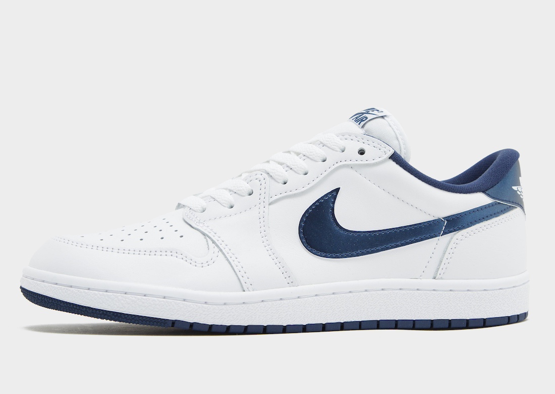 Air Jordan 1 Low 85 Metallic Blue Coming Soon Modern Notoriety