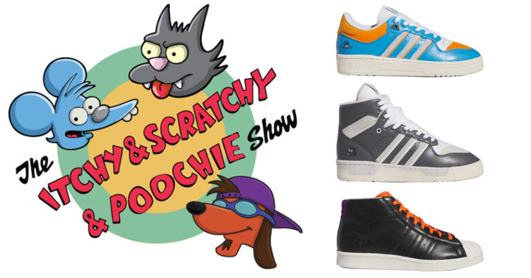 The Simpsons x adidas “Itchy & Scratchy” Pack