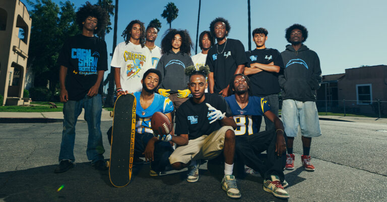 Crenshaw Skate Club x Los Angeles Chargers Collection