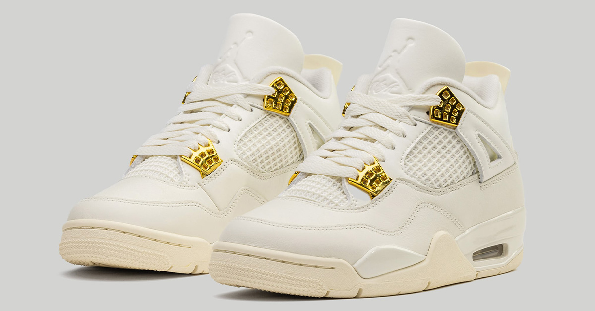 air jordan 4 metallic silver