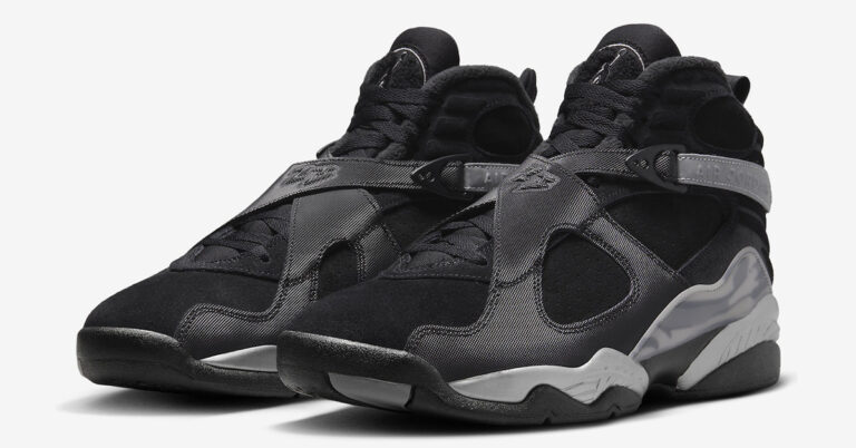 Air Jordan 8 Gets a Stealthy “Winterized” Upgrade