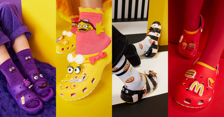McDonald’s & Crocs Unveil 4-Piece Collab Collection