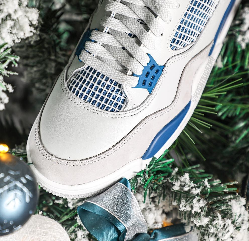 jordan 4 military blue new release