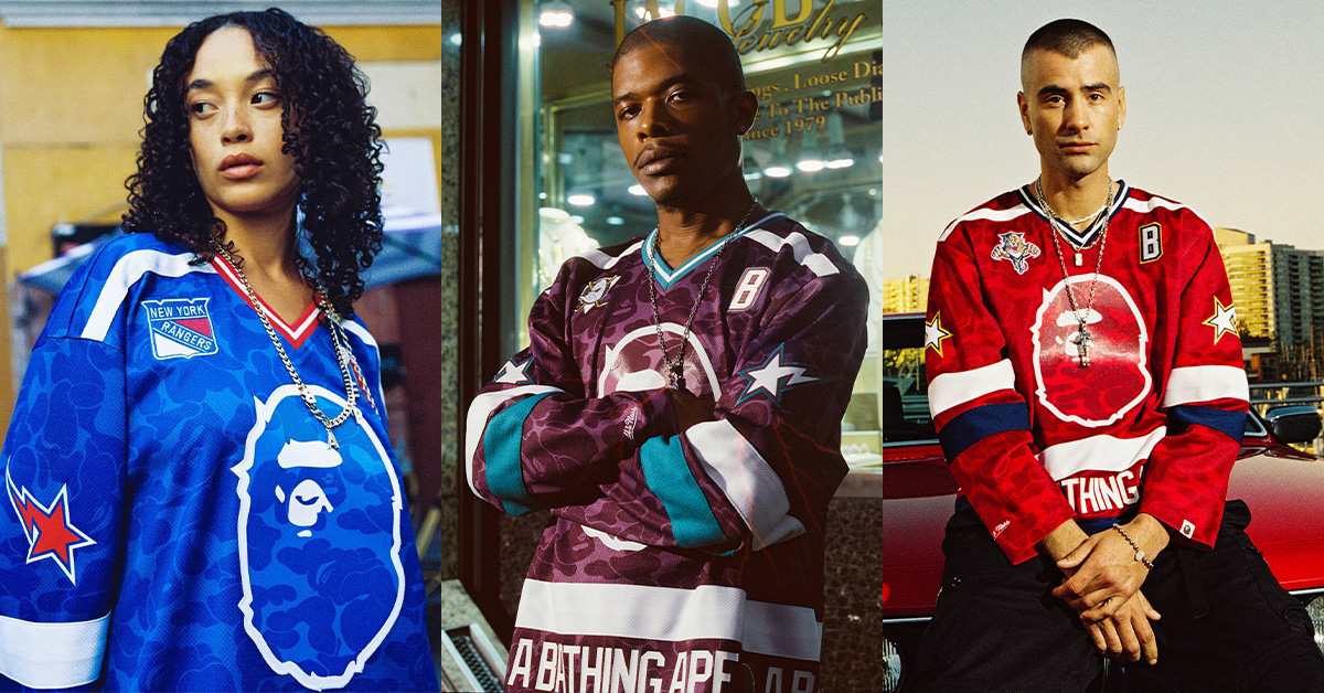  BAPE Mitchell & Ness NHL Hockey Collection Release Date