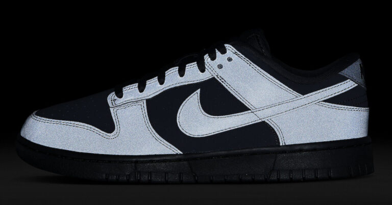 Nike Dunk Low “Cyber” Features Reflective Paneling