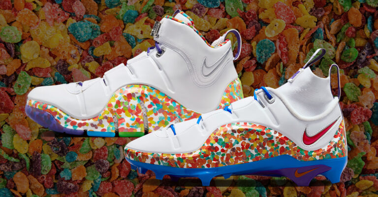 Nike LeBron 4 “Fruity Pebbles” Dropping Alongside Matching Cleats