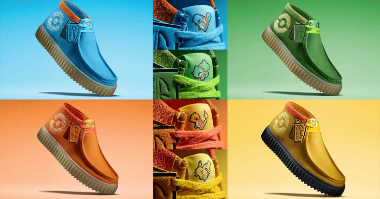 Pokémon x Clarks Originals Torhill Explore Collection