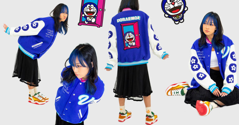 VANDYTHEPINK’s Latest Varsity Jacket Pays Tribute to Doraemon