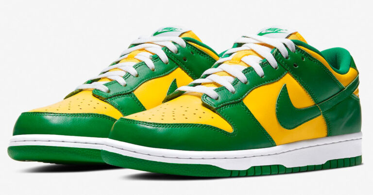 Nike is Restocking the Dunk Low “Brazil”