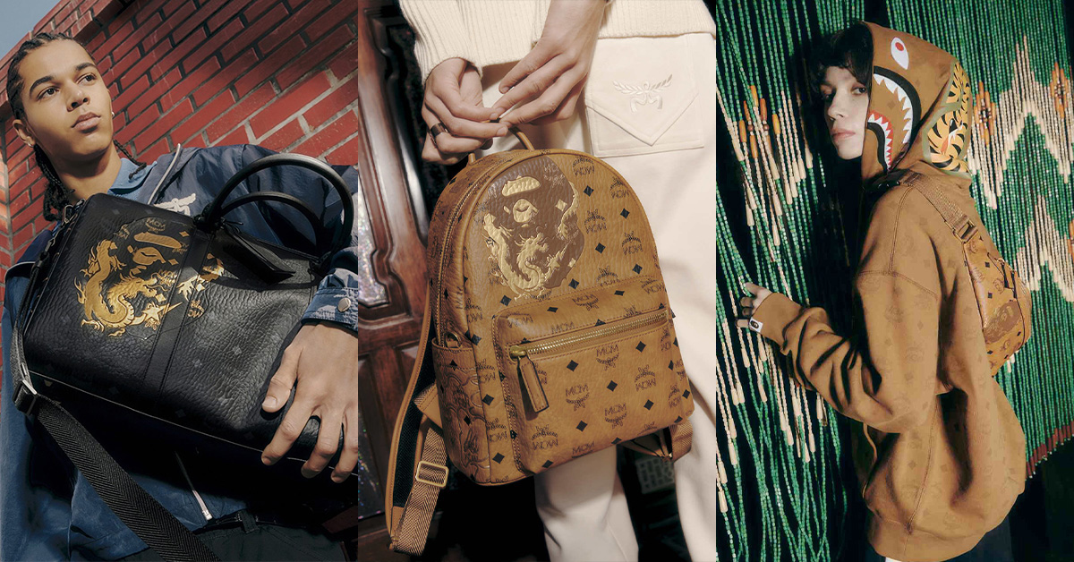  MCM BAPE Lunar New Year 2024 Collection Release Date Info
