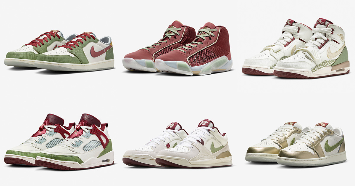  Jordan Brand CNY 2024 Year of the Dragon Pack Release Date