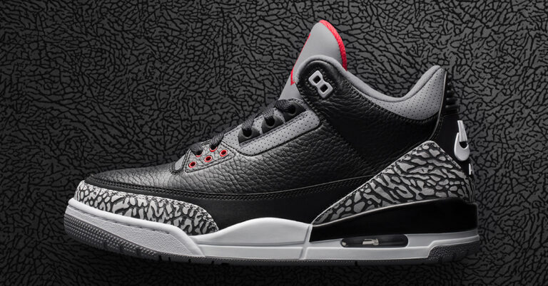 Air Jordan 3 “Black Cement” Returning In True OG Form