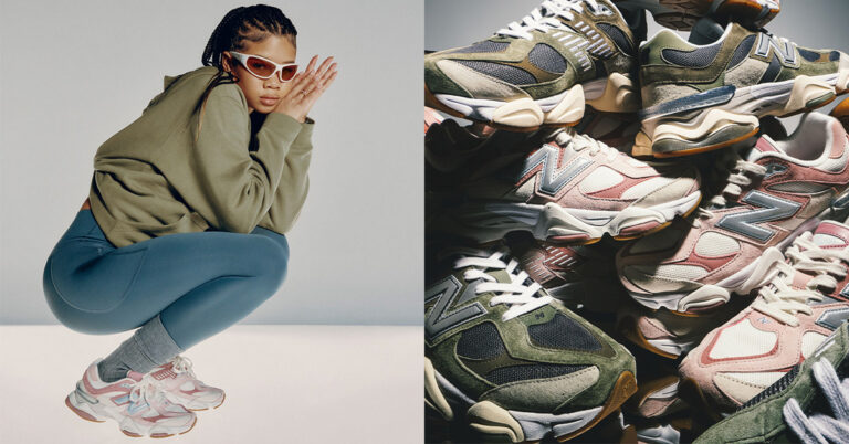 Storm Reid Debuts New Colorways of the New Balance 9060