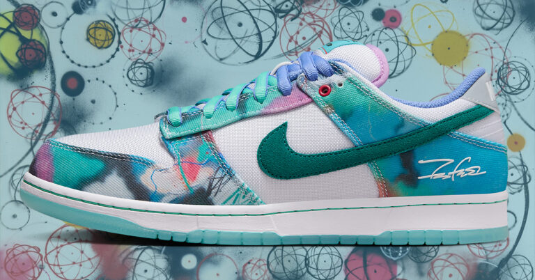 Official Look at the Futura x Nike SB Dunk Low
