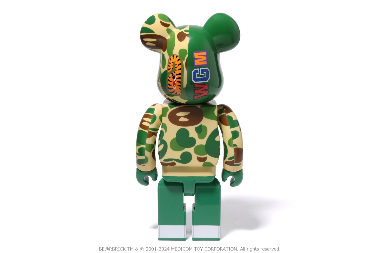 MEDICOM TOY: BE@RBRICK - Bape Camo Shark 400% – TOY TOKYO