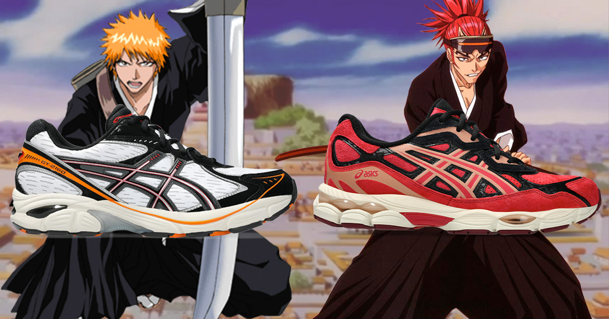 BLEACH x ASICS 20th Anniversary Pack Release Info - Modern