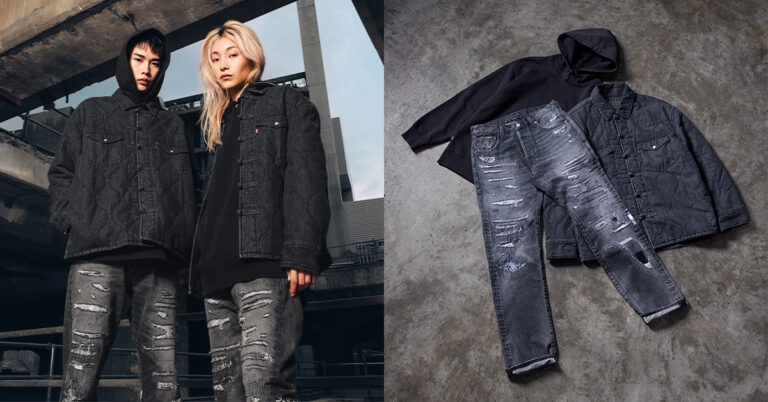 CLOT & Levi’s Reunite For All-Black Denim Collection
