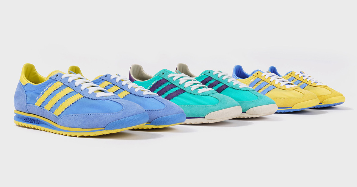 Sporty & Rich x adidas SL72 Collection