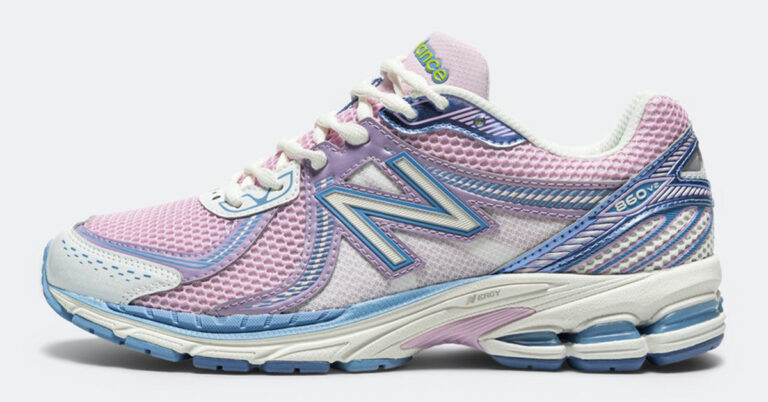 Up There x New Balance 860v2 “Blossom” Surprise Drop