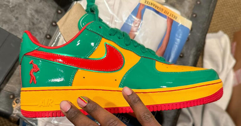 Lil Yachty x Nike Air Force 1 Arrives in Tri-Color Patent Leather