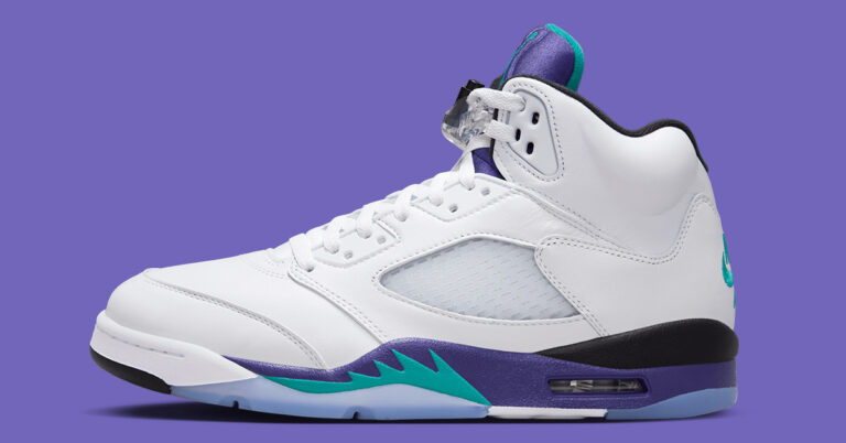Air Jordan 5 “Grape” Returns With OG Nike Air