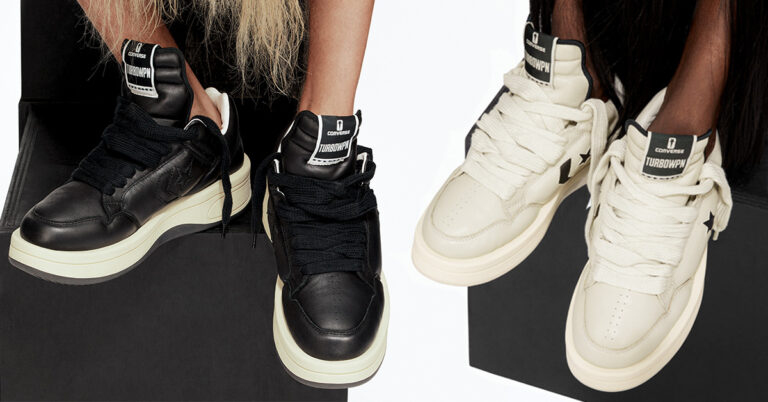 Rick Owens & Converse Debut the DRKSHDW TURBOWPN Ox