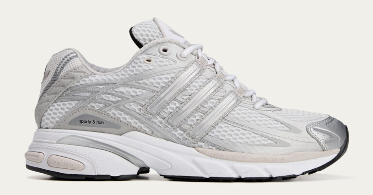 Sporty & Rich x adidas Adistar Cushion Arrives in Grey