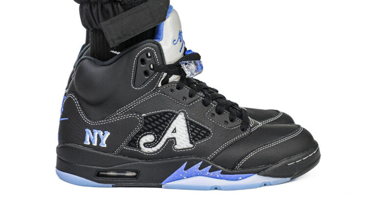 Awake NY x Air Jordan 5 Coming In Black/Racer Blue