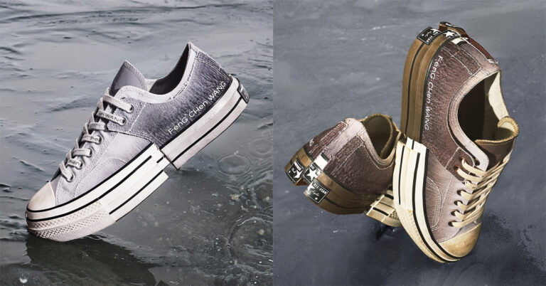 Feng Chen Wang & Converse Launch Ceramic-Inspired 2-In-1 Chucks
