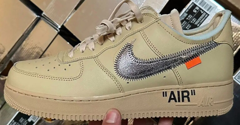 Off-White & Nike Are Dropping a “Sesame” Air Force 1