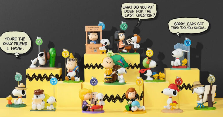 POP MART Snoopy Comic Series Celebrates 75 Years of Peanuts