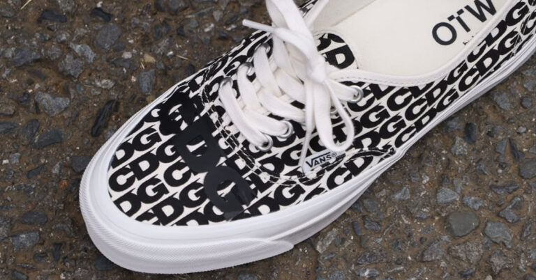 CDG & Vans Are Reissuing Their All-Over Print Authentic