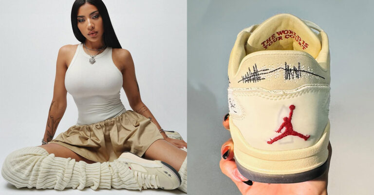 Téla D’Amore Returns With Second Jordan Flight Court Collab